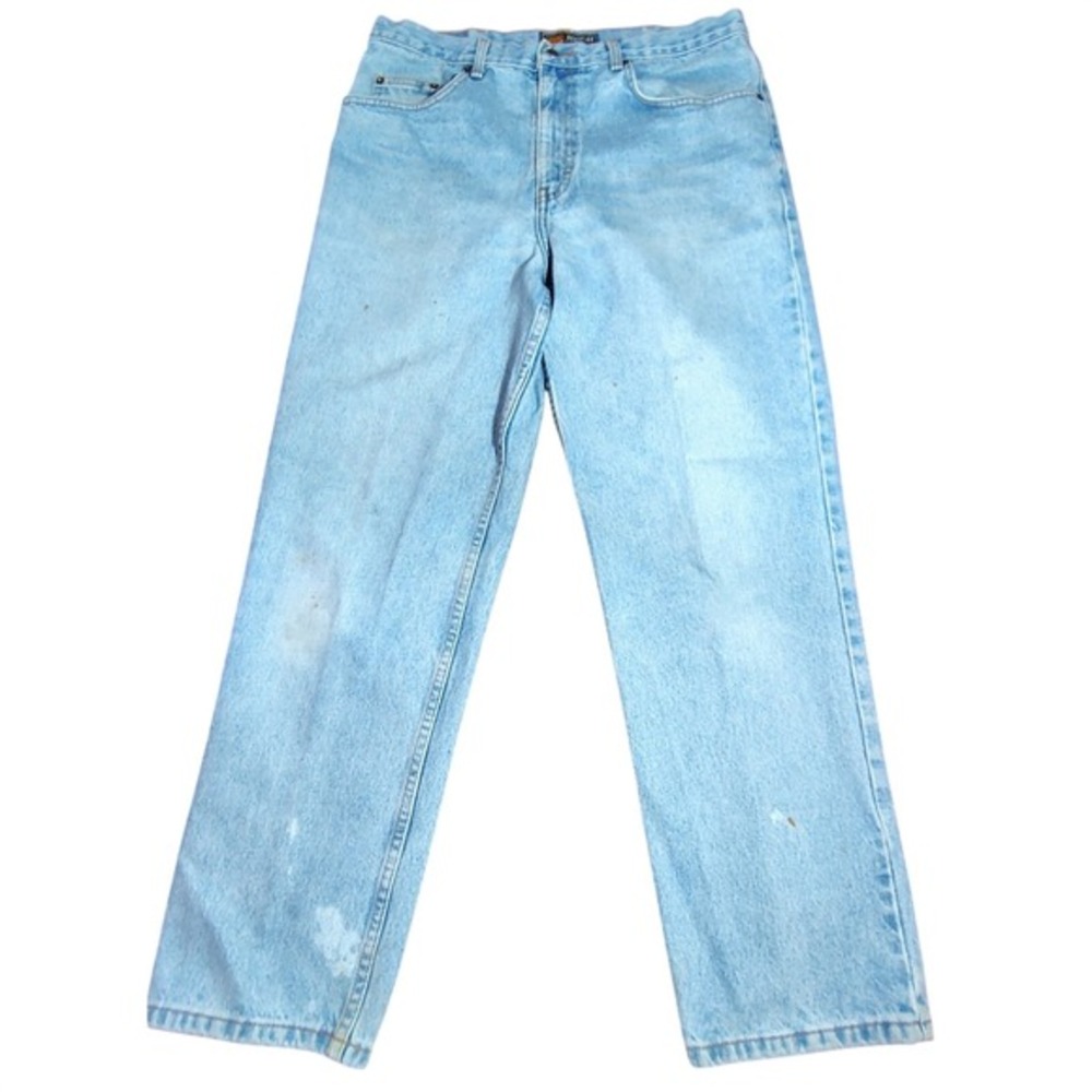 ROUTE 66 Regular Fit‎ Light Wash Denim Jeans Men Waist 16.75 Inseam 29.5 In